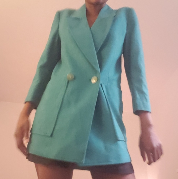 Green Vintage blazer - Picture 3 of 8